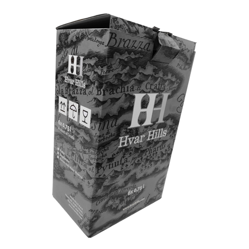 Hvar Hills vinarija kutije za vino - butelje - kartonska ambalaža Hvar Hills vinarija kutije za vino - butelje - kartonska ambalaža