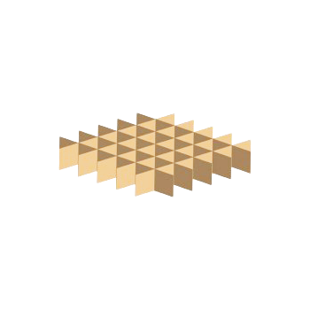 Kartonske pregrade - saće - predjeli